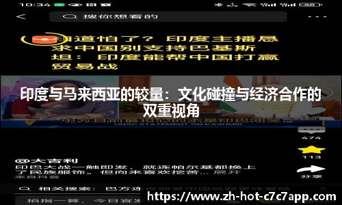 印度与马来西亚的较量：文化碰撞与经济合作的双重视角
